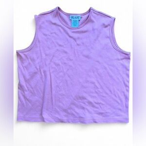 Blair Women’s Salmon Pink 90s Tank Top | Petite Large